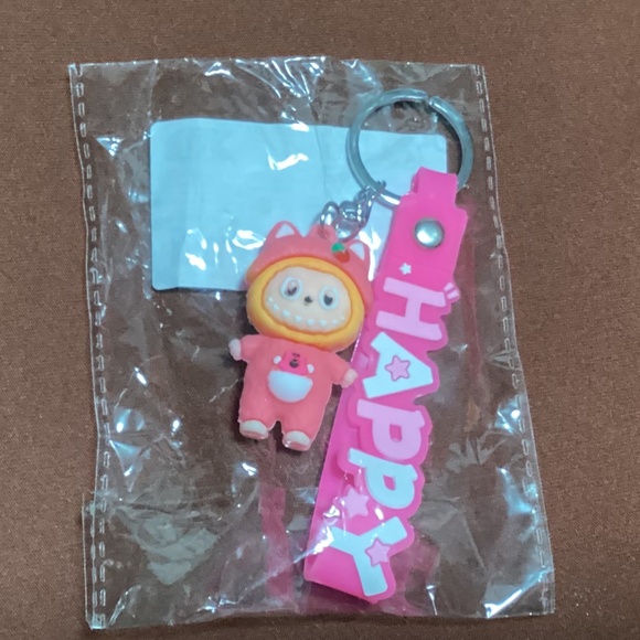 Fashionable Durable Plastic Keychain New - Picture 9 of 11